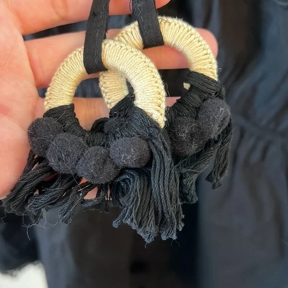 RAMY BROOK DIA 100%COTTON LONG SLEEVE ROMPER black - Picture 6 of 13